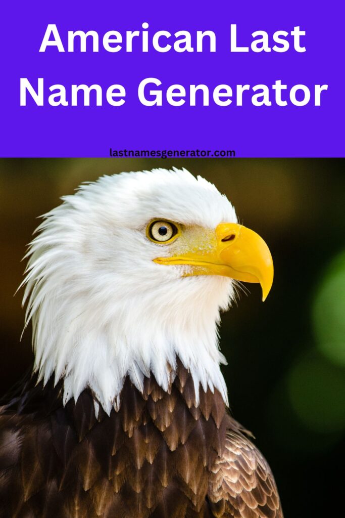 American Last Name Generator