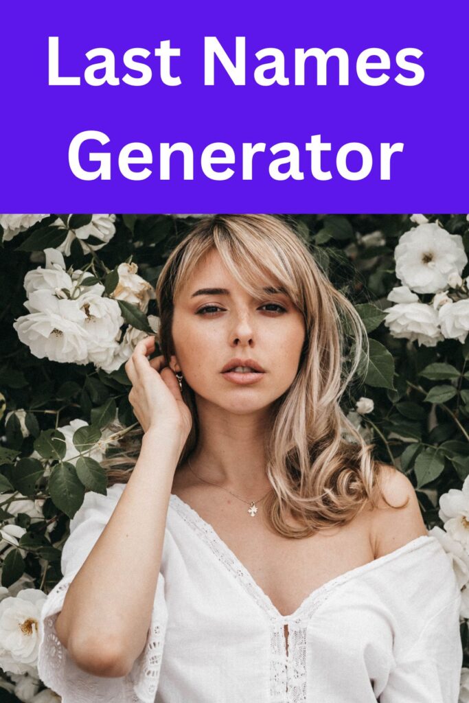 Last Name Generator