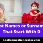 160 Unique Last Names or Surnames That Start With D & Their Meanings