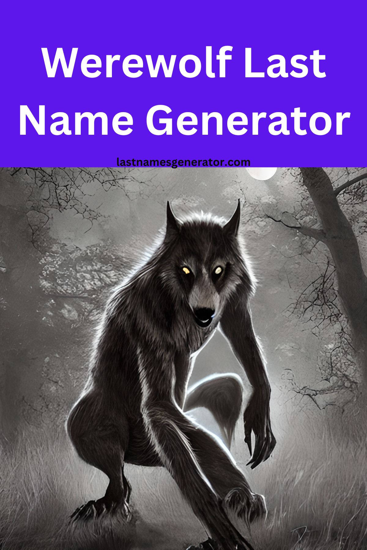 Werewolf Last Names Generator - Free Last Names Generator