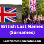 200 Common British Last Names or Surnames & Their Meanings