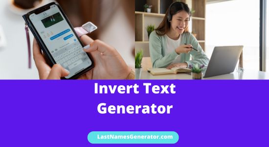 Invert Text Generator